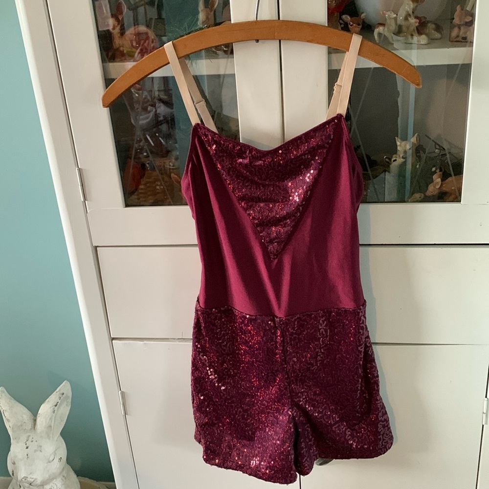 Revolution Dancewear sz SA euc one piece short